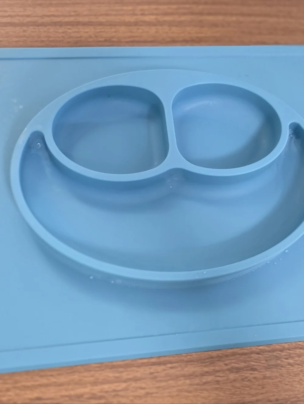 ezpz Happy Mat Silicone Placemat in Teal Blue